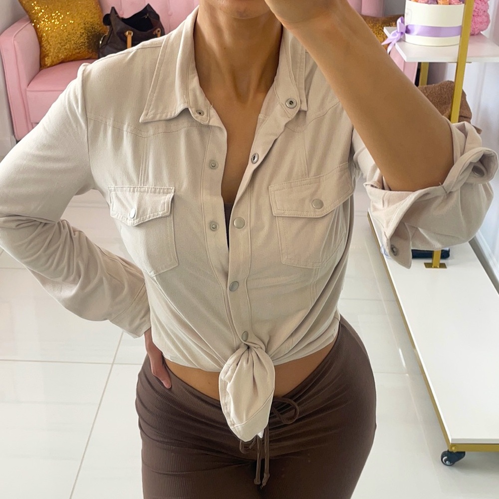 “Suede” Shirt